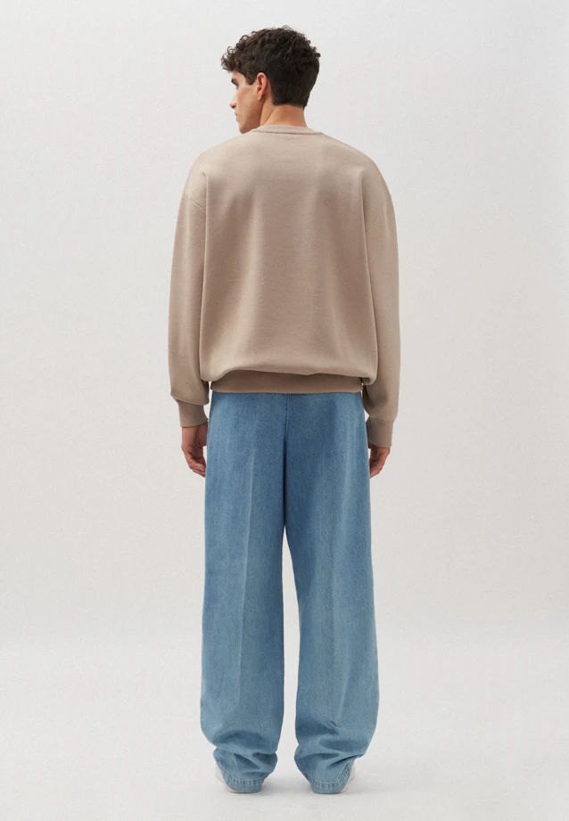 Oversized Pullover Uni in Marron |  Seidensticker Onlineshop