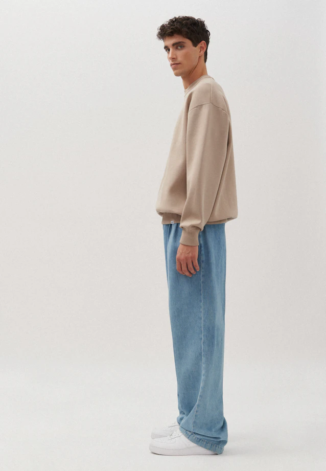 Crew Neck Pullover Uni in Brown |  Seidensticker Onlineshop