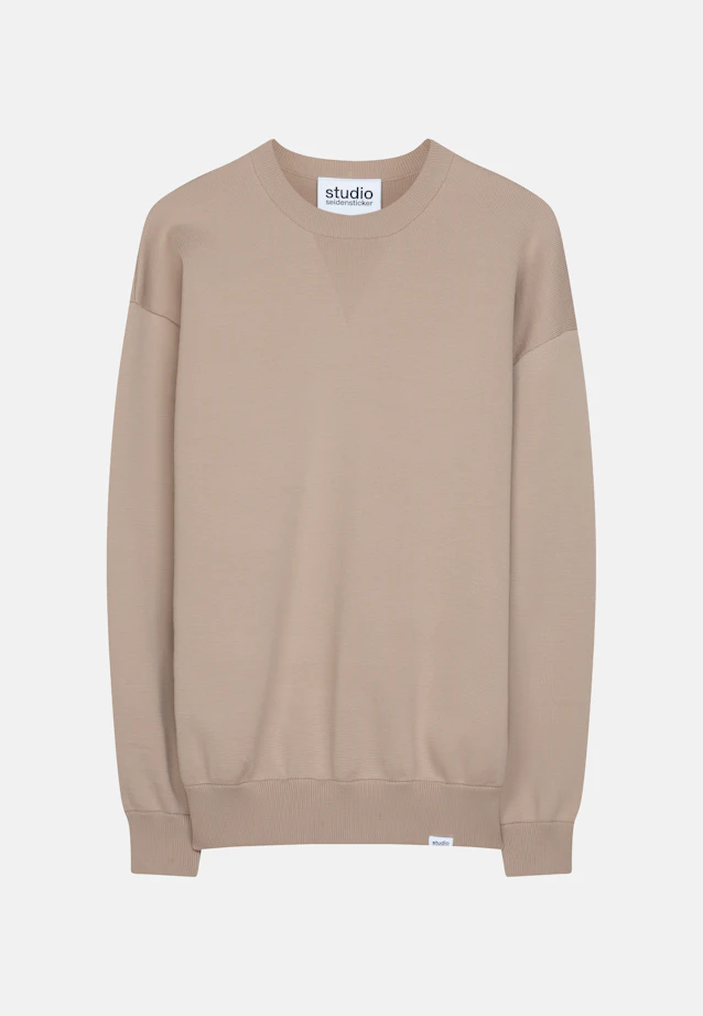 Oversized Pullover Uni in Marron |  Seidensticker Onlineshop