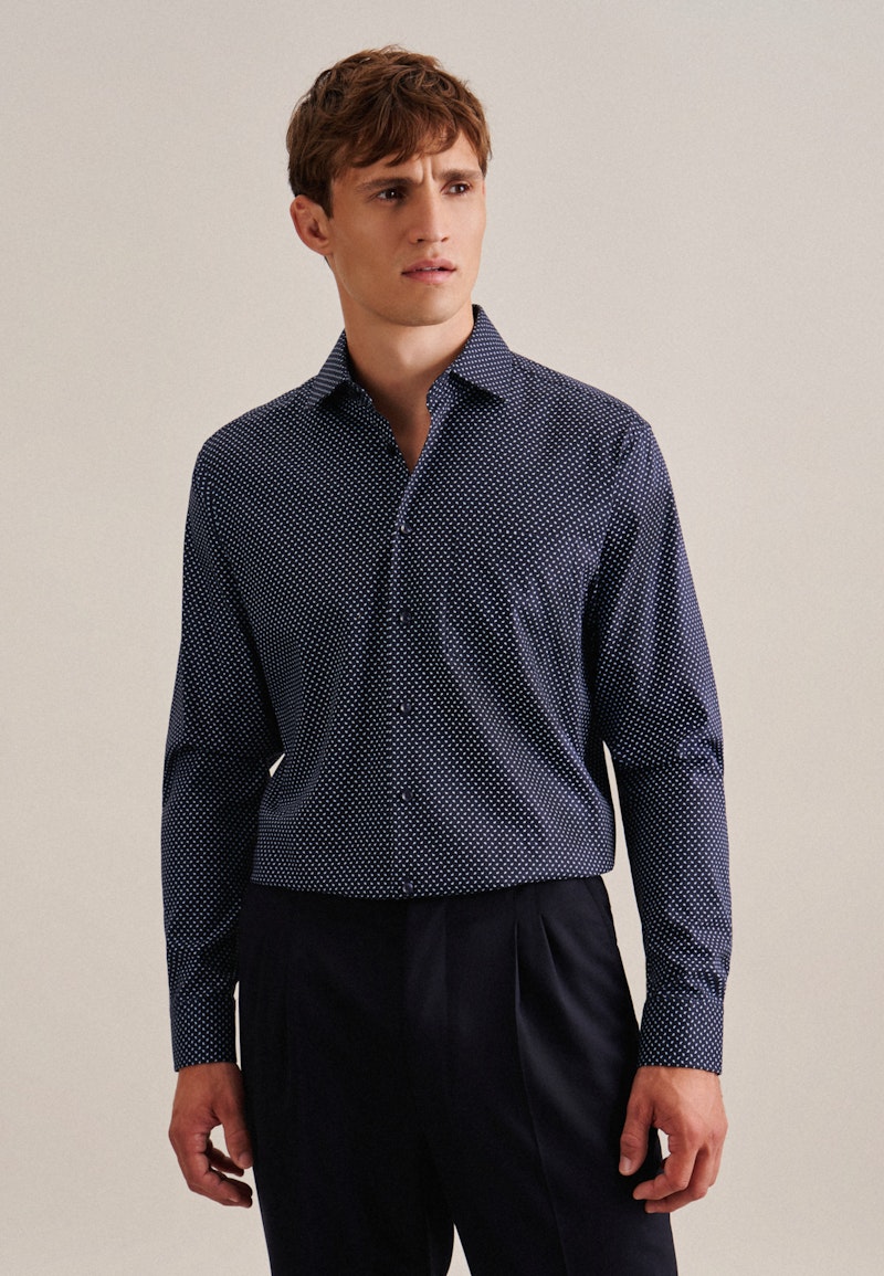 Business Shirt in Comfort with Kent-Collar