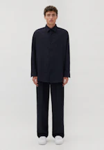 Oversized Casual Hemd Uni in Dunkelblau |  Seidensticker Onlineshop