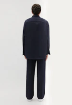 Oversized Casual Hemd Uni in Dunkelblau |  Seidensticker Onlineshop