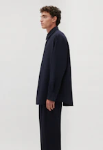 Oversized Casual Hemd Uni in Dunkelblau |  Seidensticker Onlineshop