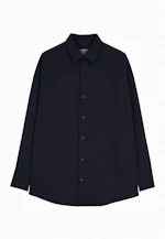 Oversized Casual Hemd Uni in Dunkelblau |  Seidensticker Onlineshop