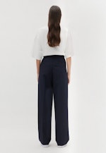 Pleated trousers Oversized in Dark Blue |  Seidensticker Onlineshop