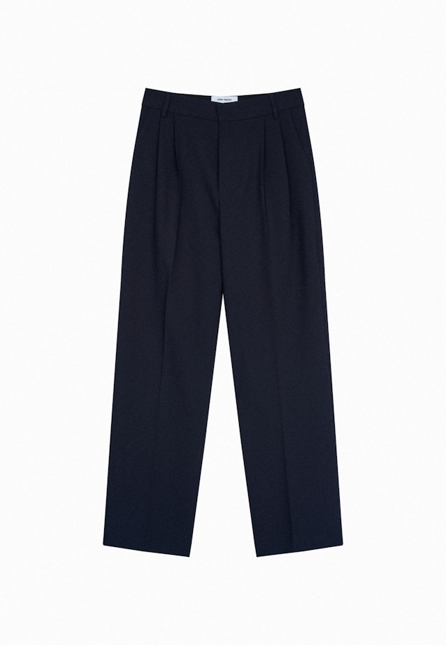 Pleated trousers in Dark Blue |  Seidensticker Onlineshop