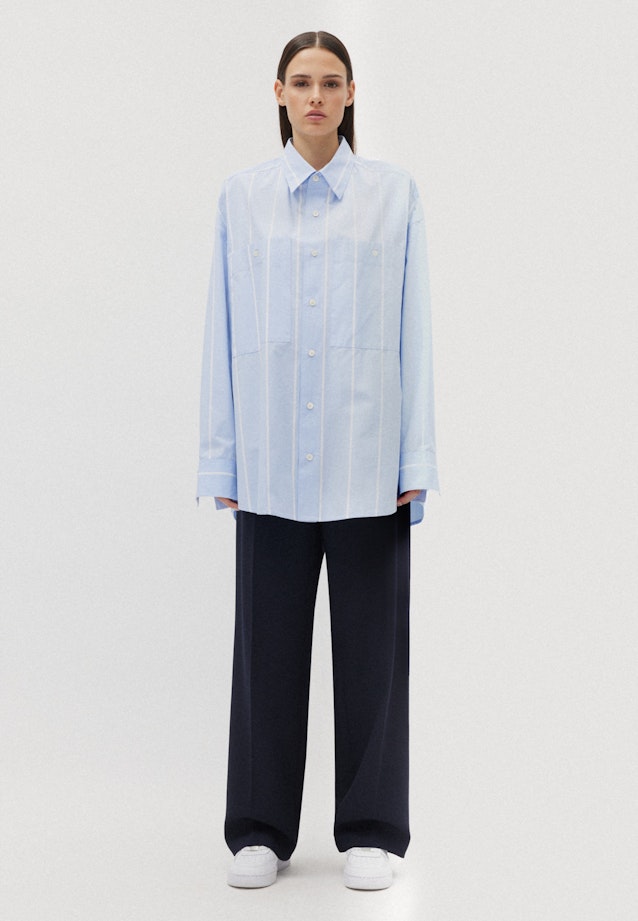 Collar Casual Shirt in Light Blue |  Seidensticker Onlineshop