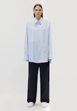Oversized Casual Shirt Stripes in Light Blue |  Seidensticker Onlineshop