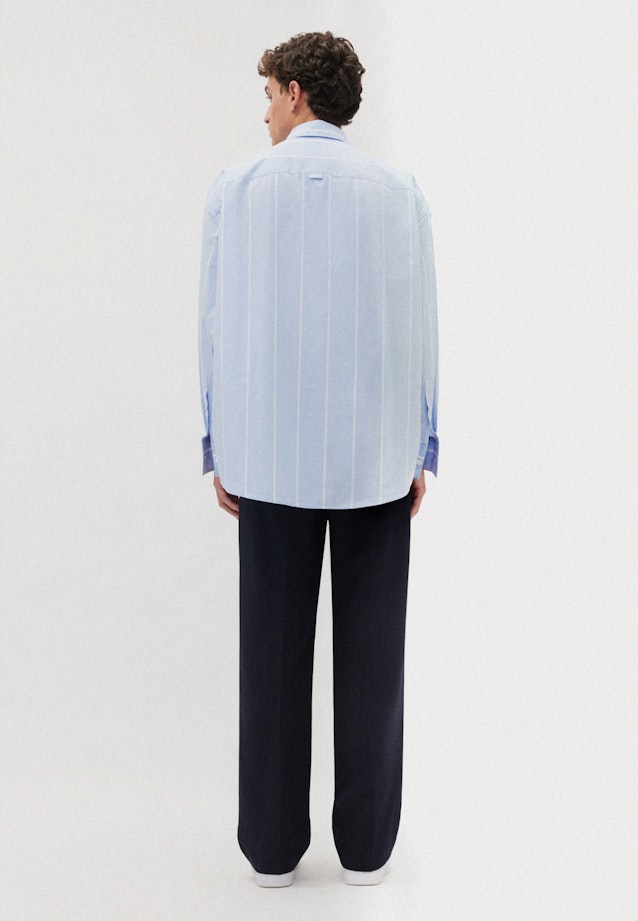 Casual overhemd Oversized in Lichtblauw |  Seidensticker Onlineshop