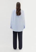 Oversized Casual Shirt Stripes in Light Blue |  Seidensticker Onlineshop