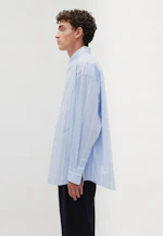 Oversized Casual Shirt Stripes in Light Blue |  Seidensticker Onlineshop