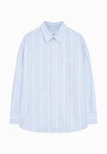 Oversized Casual Shirt Stripes in Light Blue |  Seidensticker Onlineshop