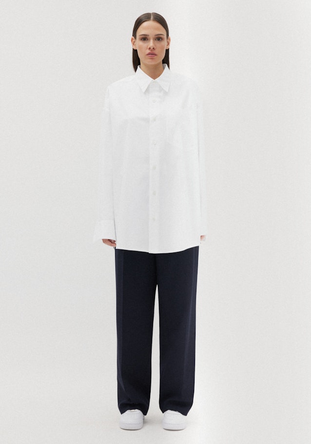Casual Shirt in Oversized with Kent-Collar in White | Seidensticker Onlineshop