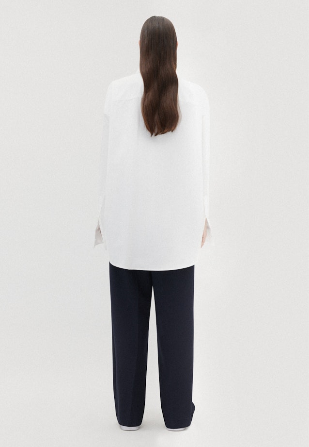 Kragen Casual Hemd Oversized in Weiß |  Seidensticker Onlineshop