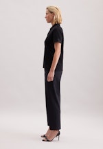 Regular Polo Shirt Uni in Schwarz |  Seidensticker Onlineshop