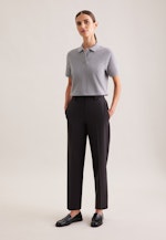 Piqué Poloshirt aus Baumwolle regular fit in Grau |  Seidensticker Onlineshop