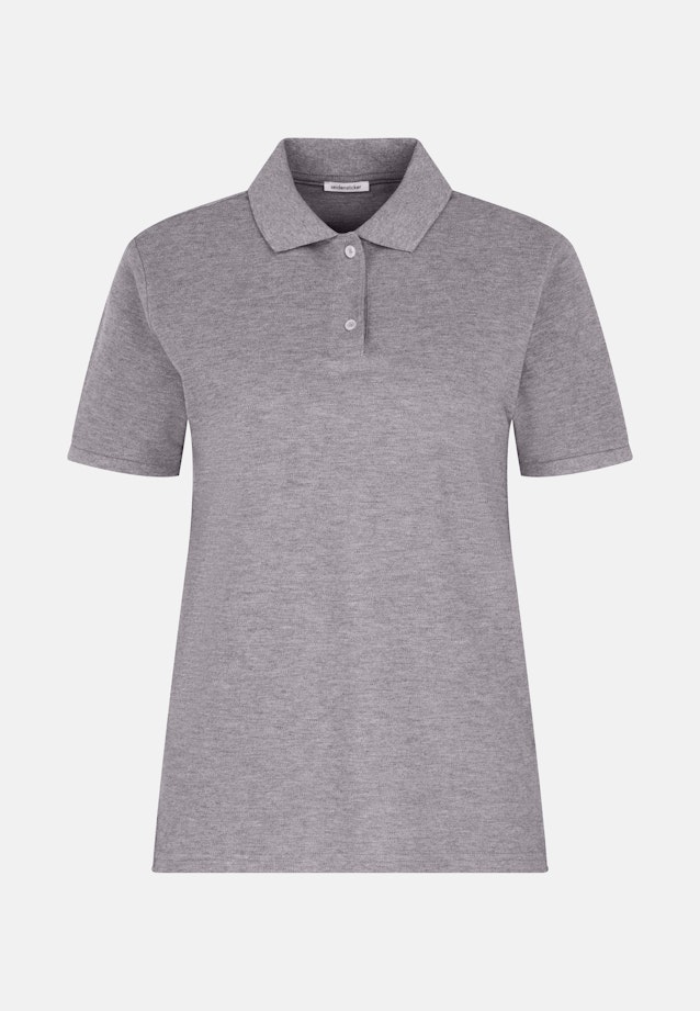 Polo en coton piqué à coupe régulière in Gris |  Seidensticker Onlineshop