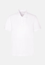 Piqué Poloshirt aus Baumwolle regular fit in Weiß |  Seidensticker Onlineshop