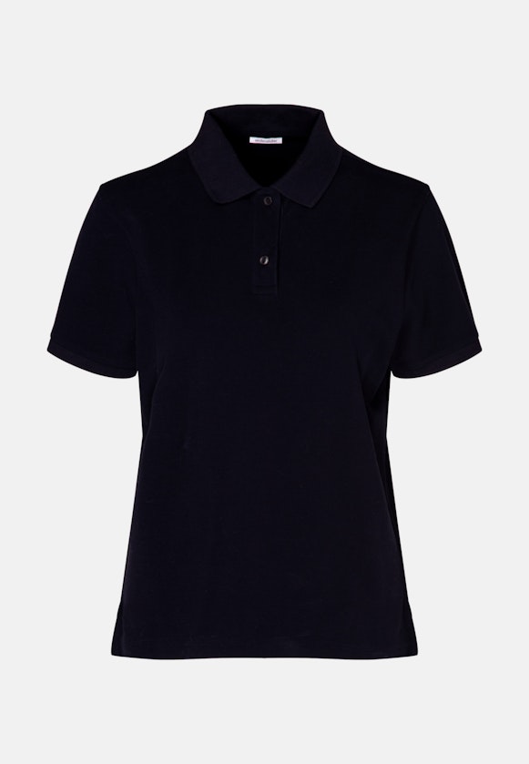 Kragen Polo Shirt Regular in Dunkelblau |  Seidensticker Onlineshop