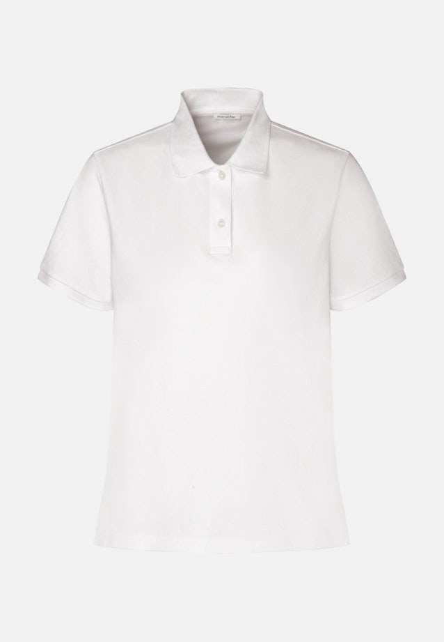 Chemise Polo Regular Manche Courte in Blanc |  Seidensticker Onlineshop