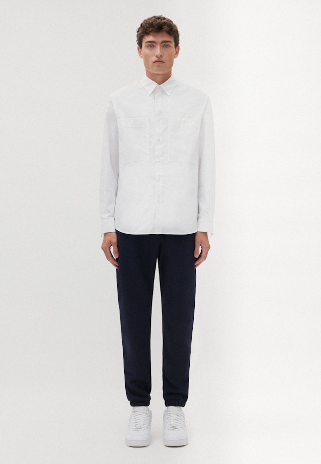 Kragen Casual Hemd Regular in Weiß |  Seidensticker Onlineshop