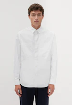 Regular Casual Hemd Uni in Weiß |  Seidensticker Onlineshop