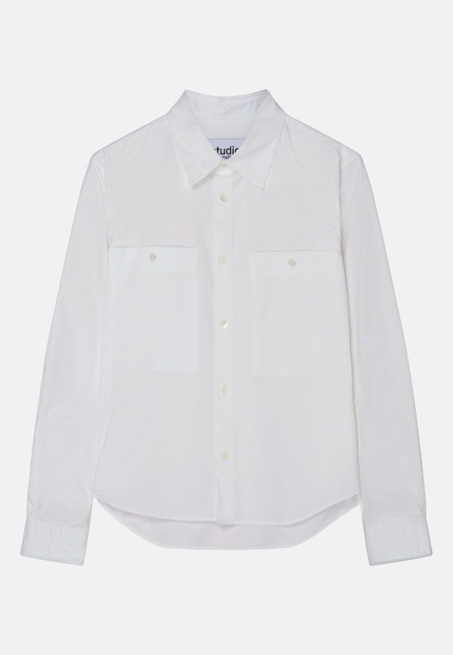 Regular Casual Hemd Uni in Weiß | Seidensticker Onlineshop