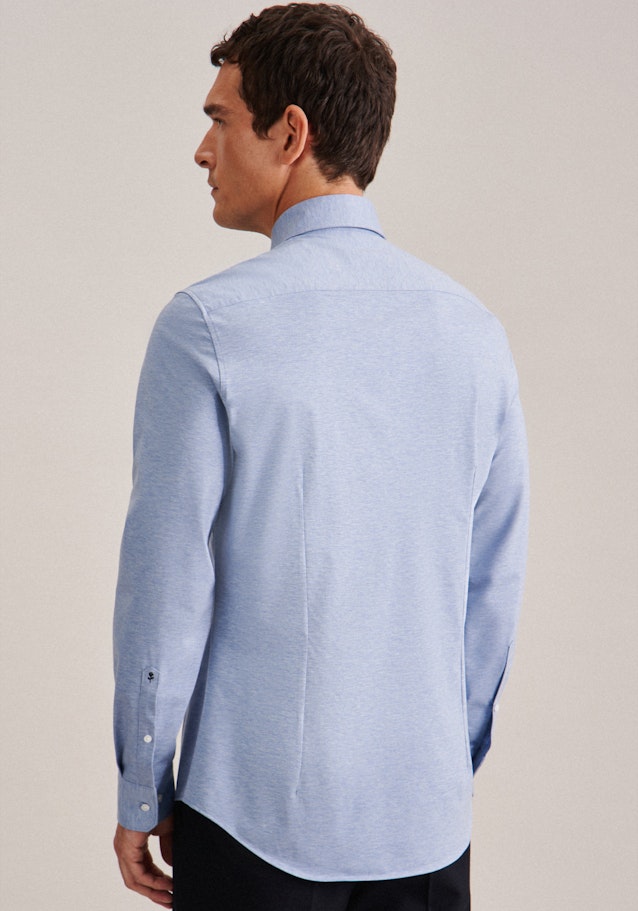Jersey Jerseyhemd in Slim mit Kentkragen in Hellblau | Seidensticker Onlineshop