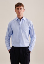 Comfort Business Hemd Uni in Hellblau |  Seidensticker Onlineshop