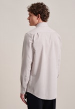 Comfort Business Hemd Karo in Braun |  Seidensticker Onlineshop