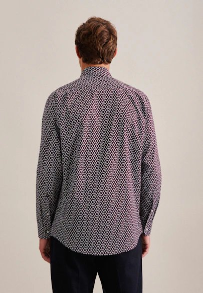 Comfort Business shirt Print in Red |  Seidensticker Onlineshop