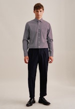 Comfort Business Hemd Druck in Rot |  Seidensticker Onlineshop