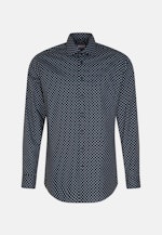 Comfort Business Hemd Druck in Grün |  Seidensticker Onlineshop