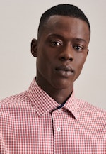 Regular Business Hemd Karo in Orange |  Seidensticker Onlineshop