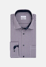 Non-iron Poplin Business Shirt in Regular with Kent-Collar in Purple |  Seidensticker Onlineshop