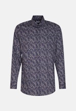 Regular Business Hemd Floral in Grau |  Seidensticker Onlineshop