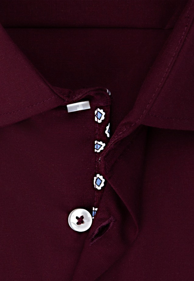 Comfort Business shirt Uni in Red |  Seidensticker Onlineshop