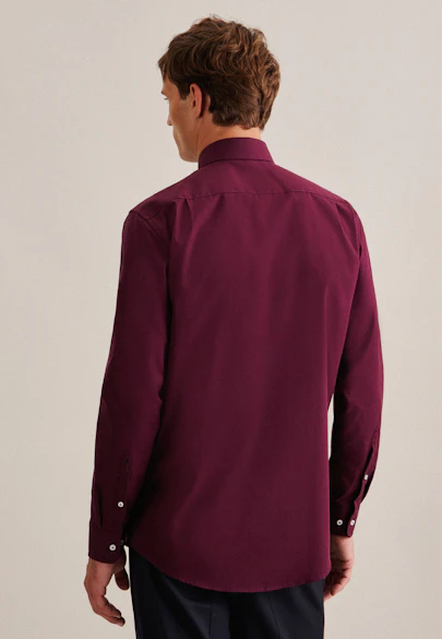 Comfort Business Hemd Uni in Rot |  Seidensticker Onlineshop