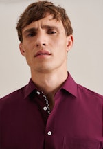 Comfort Business shirt Uni in Red |  Seidensticker Onlineshop