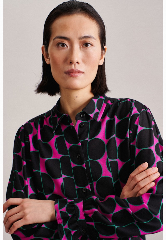 Collar Shirt Blouse in Pink |  Seidensticker Onlineshop