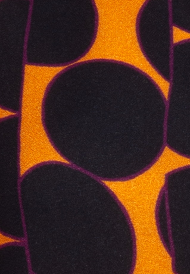 lange Arm Krepp Shirtblouse in Oranje |  Seidensticker Onlineshop