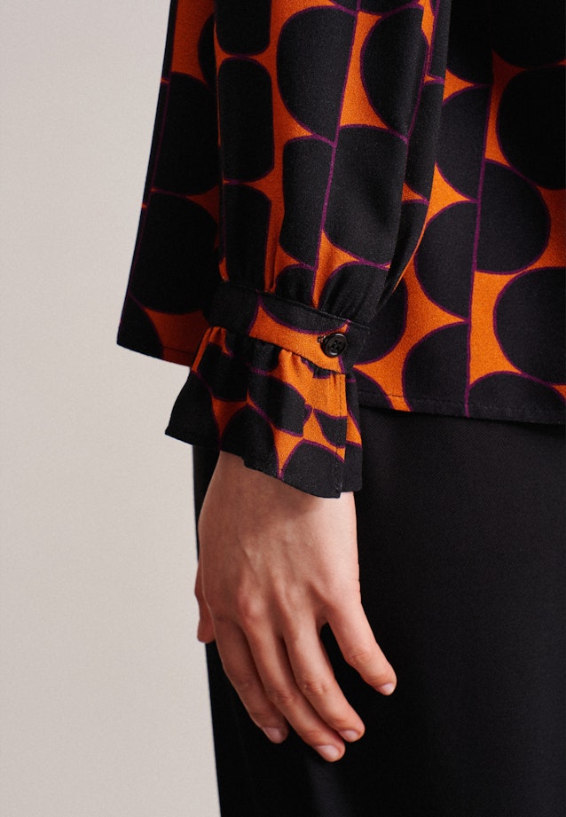Chemisier Imprimé in Orange |  Seidensticker Onlineshop