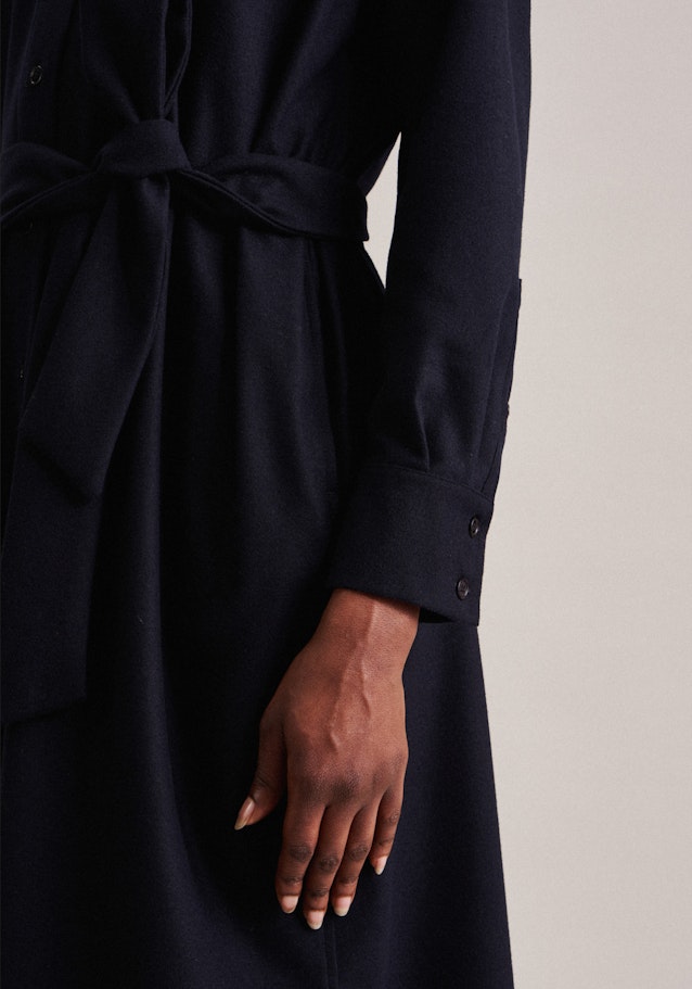 Robe Oversized Manche Longue in Bleu Foncé |  Seidensticker Onlineshop