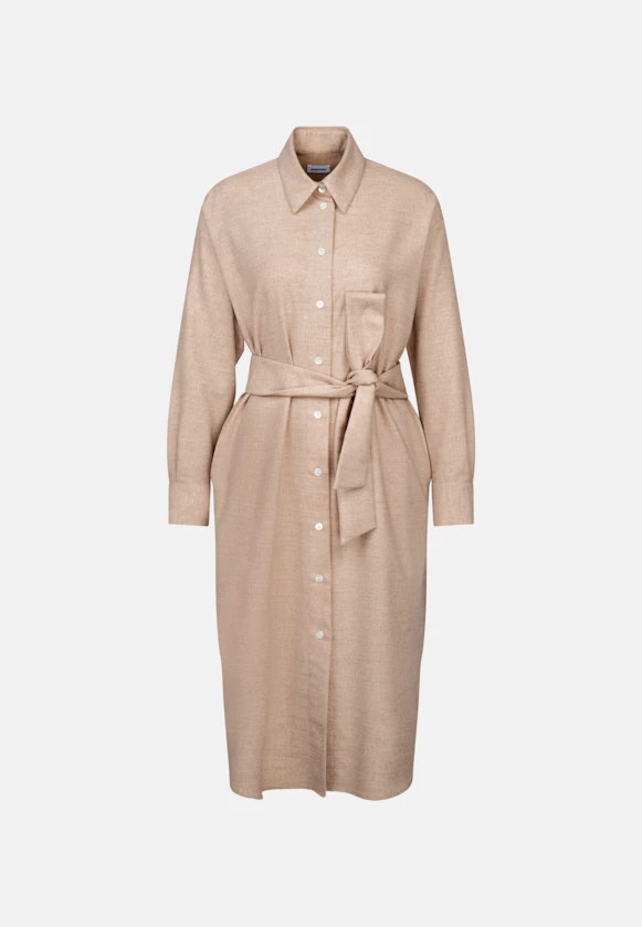 Robe Uni Melange in Marron |  Seidensticker Onlineshop