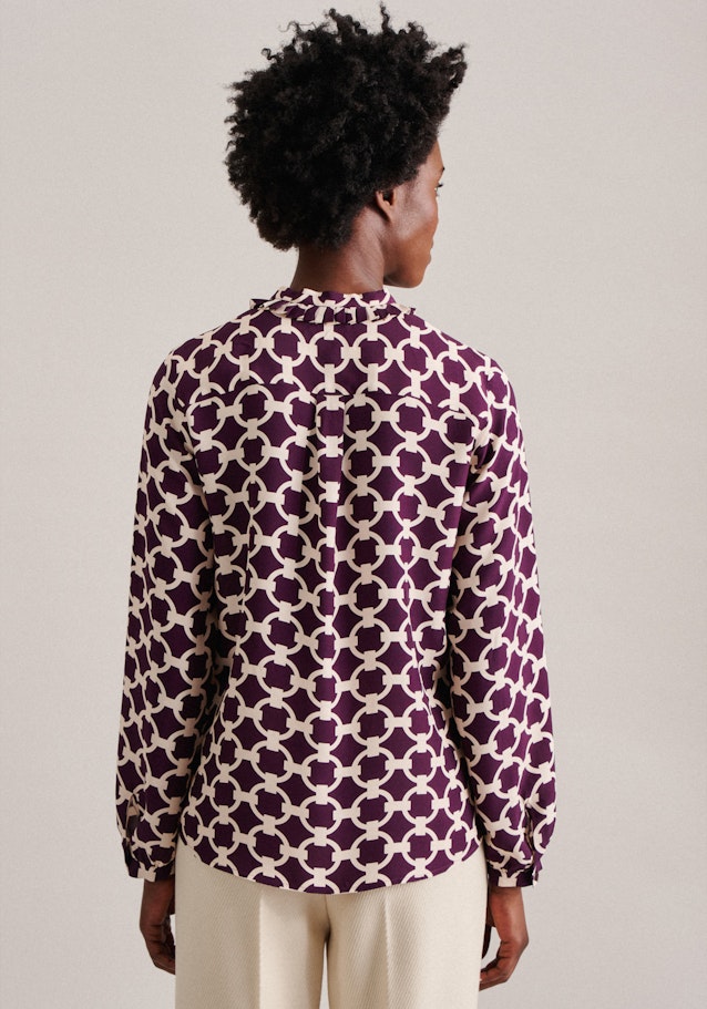 Shirtbluse in Lila |  Seidensticker Onlineshop