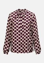 lange Arm Shirtblouse in Paars |  Seidensticker Onlineshop