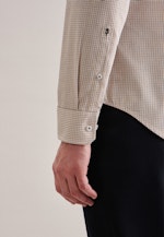 Slim Business Hemd Karo in Gelb |  Seidensticker Onlineshop