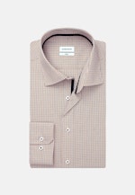 Chemise Business Slim Popeline Col Kent in Jaune |  Seidensticker Onlineshop