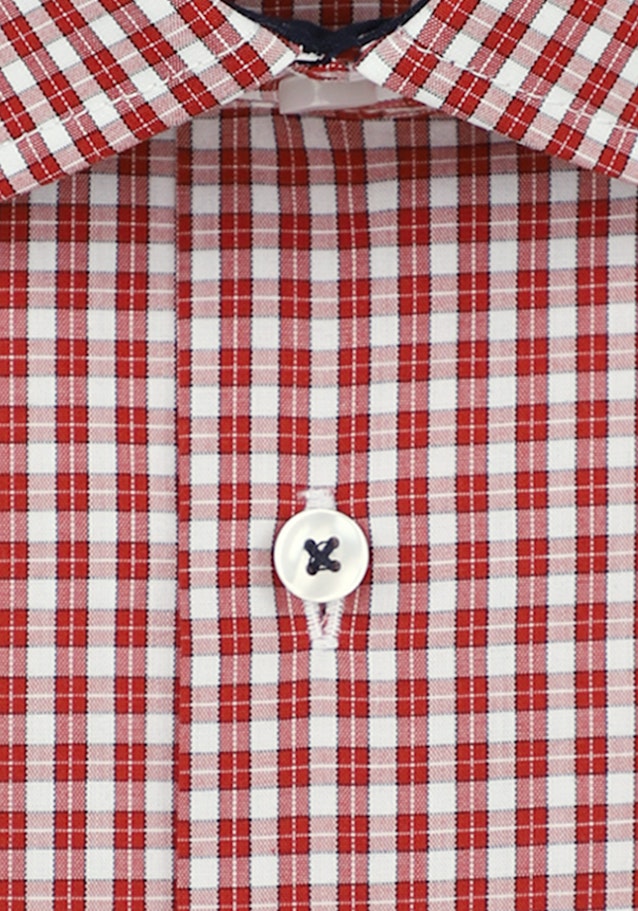 Non-iron Poplin Business Shirt in Shaped with Kent-Collar in Orange |  Seidensticker Onlineshop