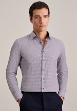 Non-iron Poplin Business Shirt in Shaped with Kent-Collar in Purple |  Seidensticker Onlineshop